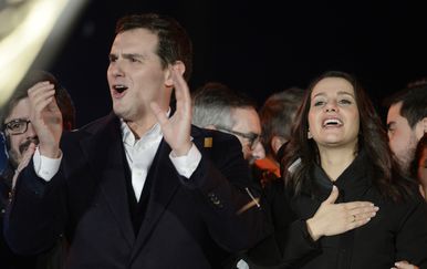 \"Građani\" slave pobjedu (Foto: AFP)