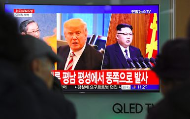 Donald Trump i Kim Jon Un (Foto: AFP)