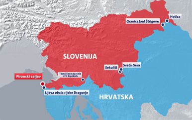 Sporne točke na kopnenoj granici (Foto: Dnevnik.hr) - 2