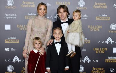 Luka Modrić s obitelji (Foto: Profimedia)