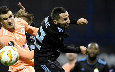 Ivan Santini i Marin Leovac (Foto: AFP)