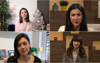 Marija Miholjek, Ana Rucner, Mia Dimšić, i Lu Jakelić