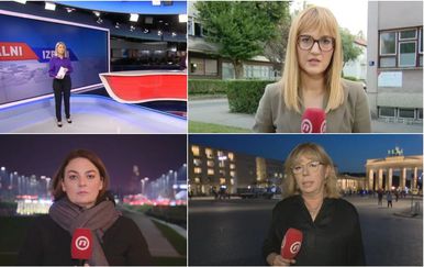 Reporterke Dnevnika Nove TV
