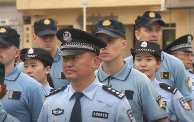 Kineski policajci u Zagrebu