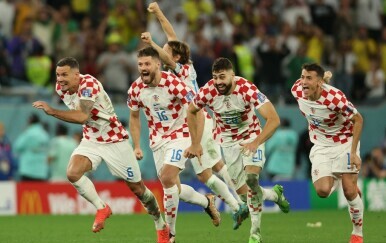 Hrvatska slavi protiv Brazila