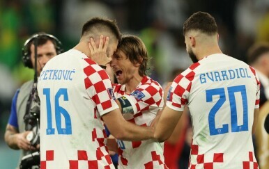 Hrvatska slavi pobjedu protiv Brazila