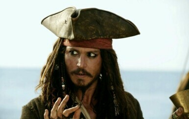 Johnny Depp u filmu ''Pirati s Kariba'' - 3