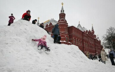 Snijeg u Rusiji