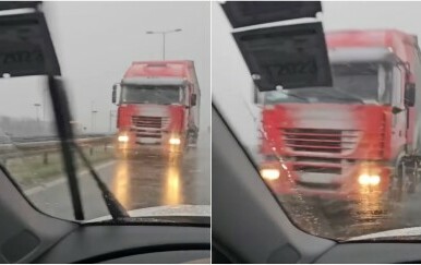 Kamion u Srbiji vozio u suprotnom smjeru