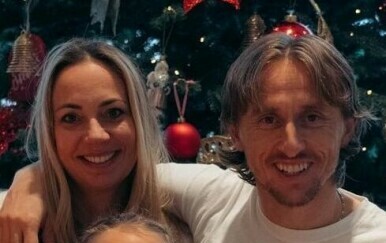 Luka Modrić s obitelji