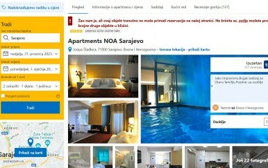 Turisti prevareni za smještaj u Sarajevu