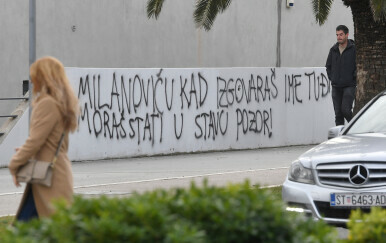 Kuhar iz Splita optužen zbog grafita protiv Milanovića: "Platili su mi 400 eura"