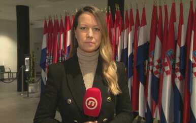 Barbara Štrbac, reporterka Dnevnika Nove TV