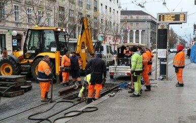 Zastoj tramvaja u Draškovićevoj - 5