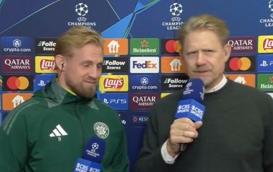 Kasper i Peter Schmeichel