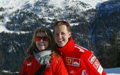 Corinna i Michael Schumacher