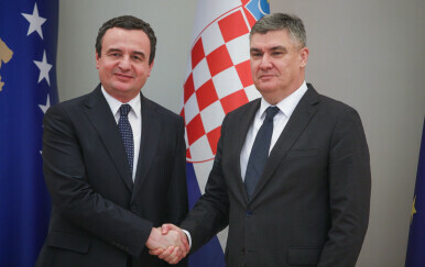 Albin Kurti i Zoran Milanović