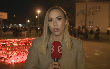 Dina Ćevid, reporterka Dnevnika Nove TV - 1