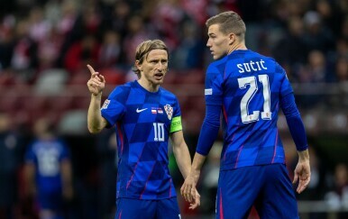 Luka Modrić i Luka Sučić