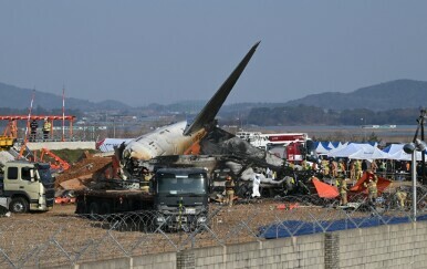 Mjesto pada zrakoplova južnokorejskog avioprijevoznika Jeju Aira - 4