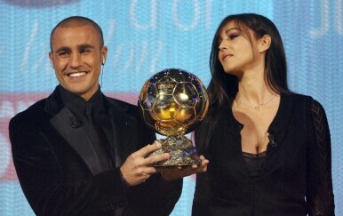 Fabio Cannavaro i Monica Bellucci