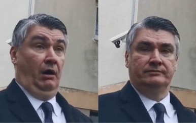 Zoran Milanović s posebnim izrazom lica pri odgovaranju na pitanje