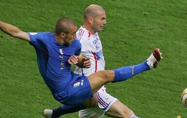 Fabio Cannavaro i Zinedine Zidane