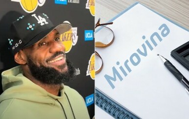 NBA košarkaš LeBron James na konferenciji za novinare i plan za mirovinu