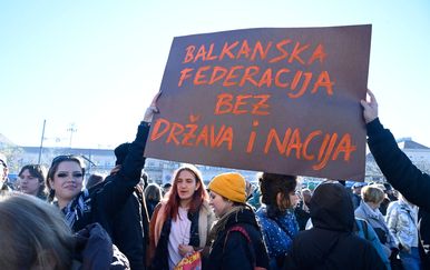 Antifašistički marš u Zagrebu