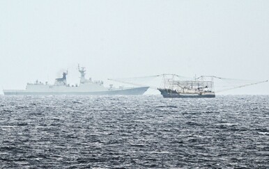 Brod kineske obalne straže, ilustracija