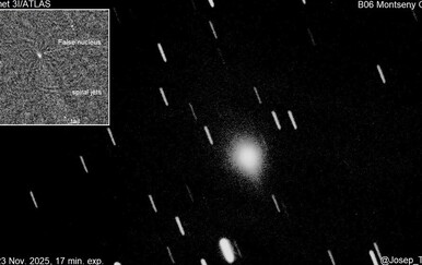 Nije izvanzemaljski brod, ali ima spektakularne ledene vulkane