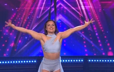 Anica Perić u prvoj polufinalnoj emisiji showa Supertalent