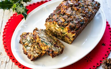 Bezmesna štruca: Vegetarijanska pečenka sa šampinjonima i orašastim plodovima