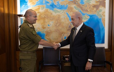 Benjamin Netanyahu i Roman Goffman