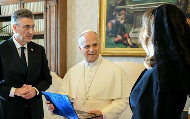 Andrej Plenković s obitelji je posjetio papu Lava XIV.