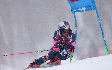 Zrinka Ljutić na veleslalomu u Tremlbantu sjajno odradila prvu vožnju