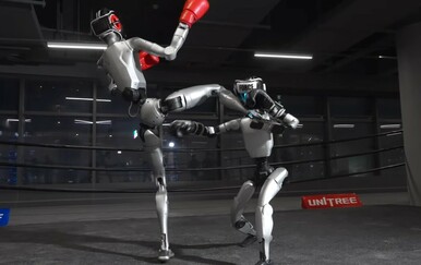 VIDEO Jean Claude H2: Ovaj kineski robot toliko jako udara da trga oplatu s drugih robota