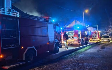 U nedjelju navečer došlo je do požara obiteljske kuće