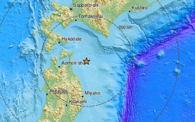 Snažan potres pogodio Japan