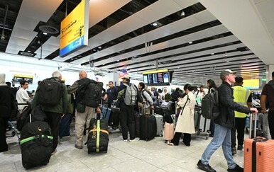 Dvije osobe uhićene su zbog incidenta u londonskoj zračnoj luci