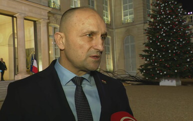 Reporterka Dnevnika Nove TV Josipa Krajinović - razgovor s ministrom obrane Ivanom Anušićem