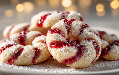 Recept za vjenčiće s malinama