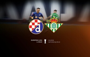 Prijenos utakmice Europske lige između Dinama i Real Betisa