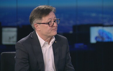 Otto Barić u studiju Dnevnika Nove TV