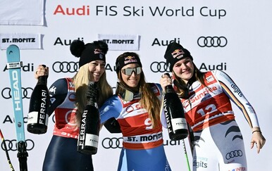 Skijanje: Emma Aicher pobjednica spusta u St. Moritzu, Vonn završila druga