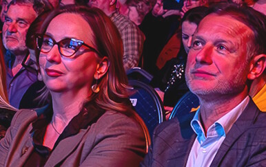 Gordan i Sonja Jandroković na koncertu Tomislava Bralića i klape Intrade