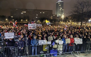 Tisuće građana prosvjedovalo u Slovačkoj