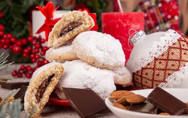 Snowball keksi punjeni Nutellom recept