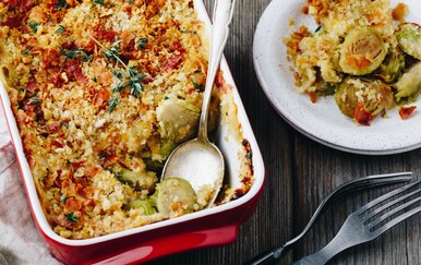 Prokulice zapečene sa sirom i vrhnjem recept