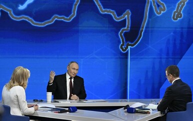 Vladimir Putin odgovara na pitanja u emisiji Rezultati godine